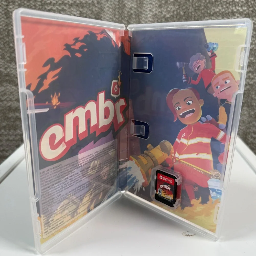 Nintendo Switch Embr Video Game Case Firefighting Simulator